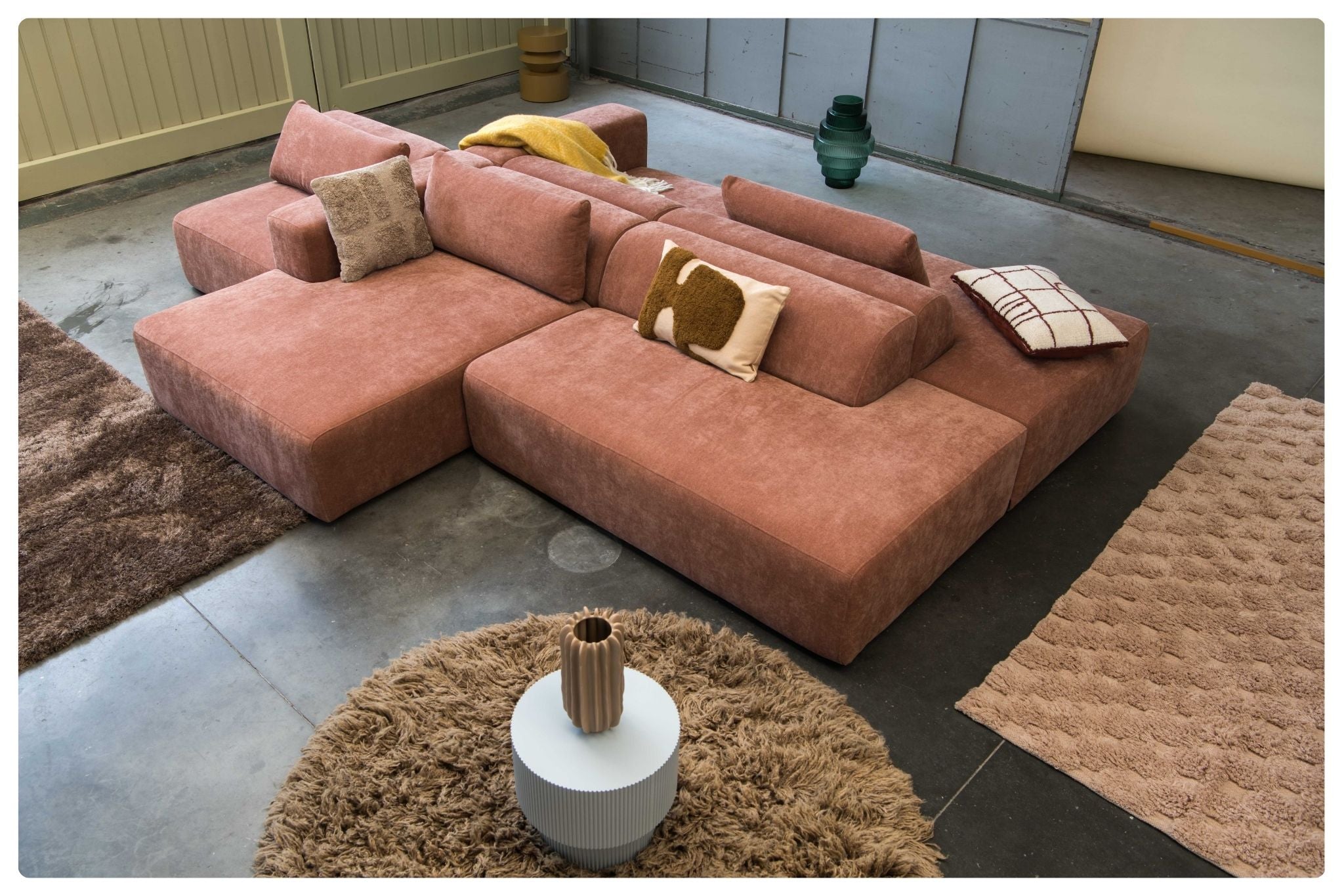 4x6 sofa modulaire lounge bank roest terra 