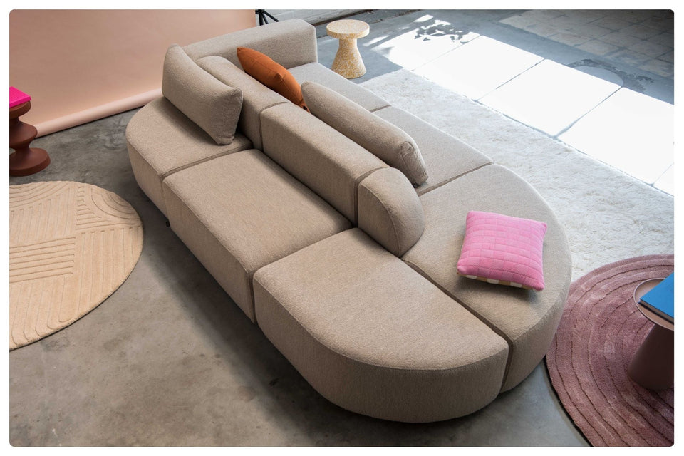 X6: dé lounge bank voor kleine en grote woonkamers