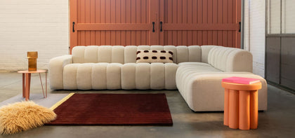 grote modulaire hoekbank