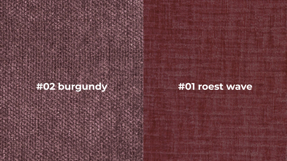 kleurstaal #02 burgundy