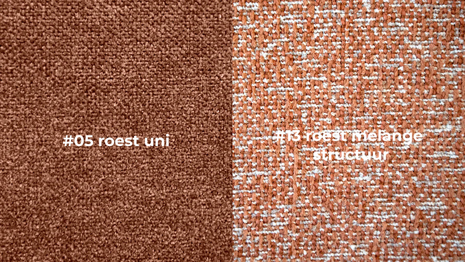 kleurstaal #05 roest uni