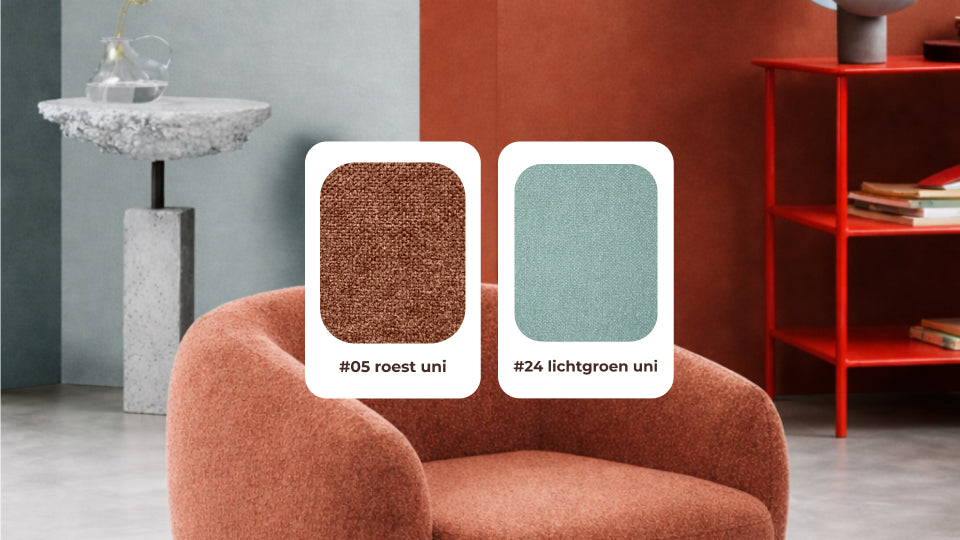 kleurstaal #05 roest uni