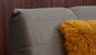 color sample #06 gray-brown bouclé
