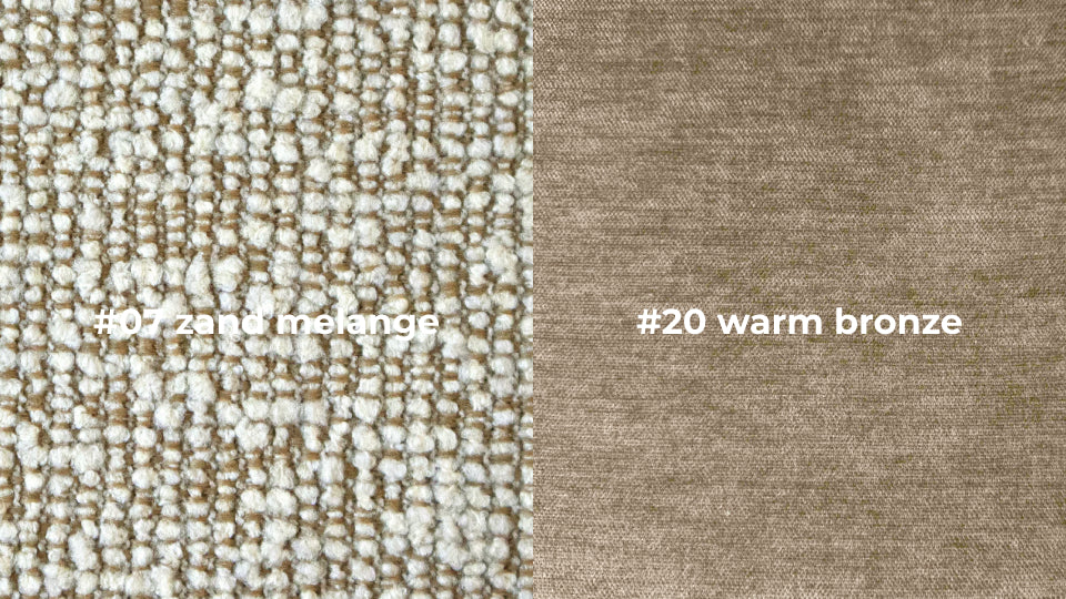 color sample #07 sand melange