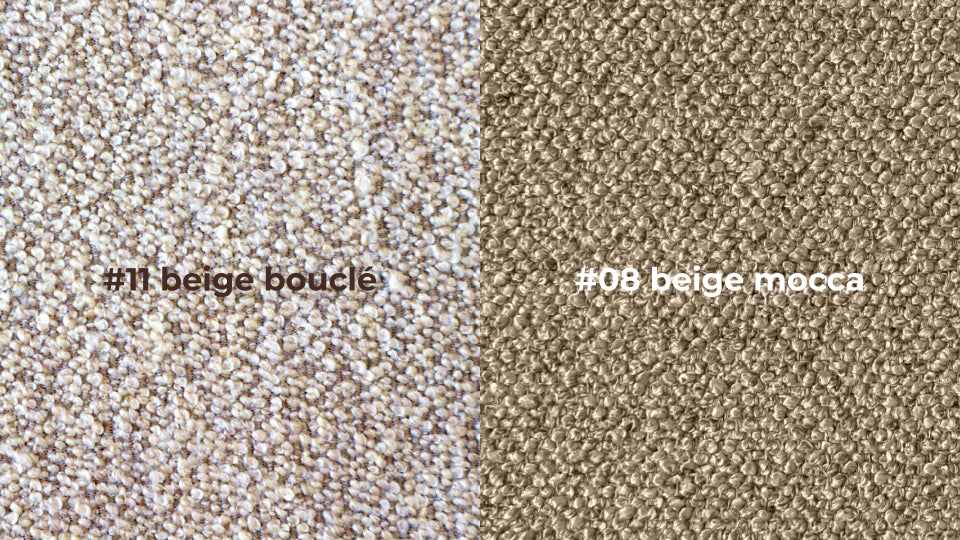 kleurstaal #11 beige bouclé