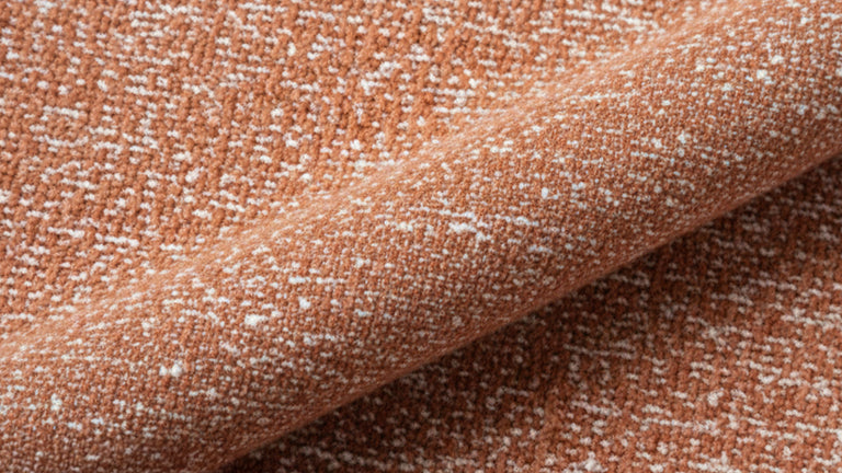 color sample #13 rust melange structure