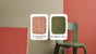 color sample #13 rust melange structure