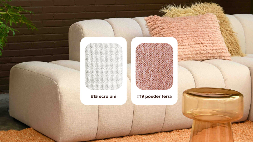 color sample #15 ecru uni