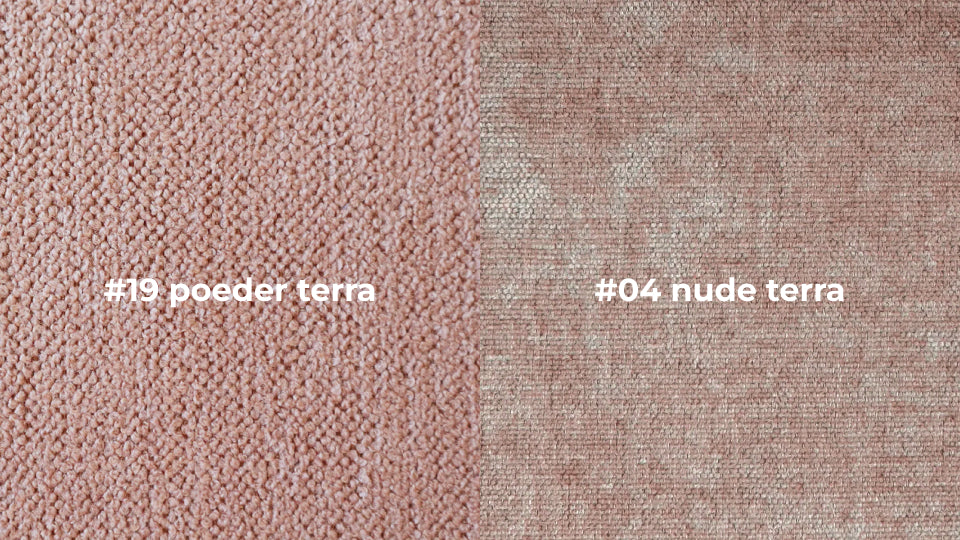 color sample #19 powder terra