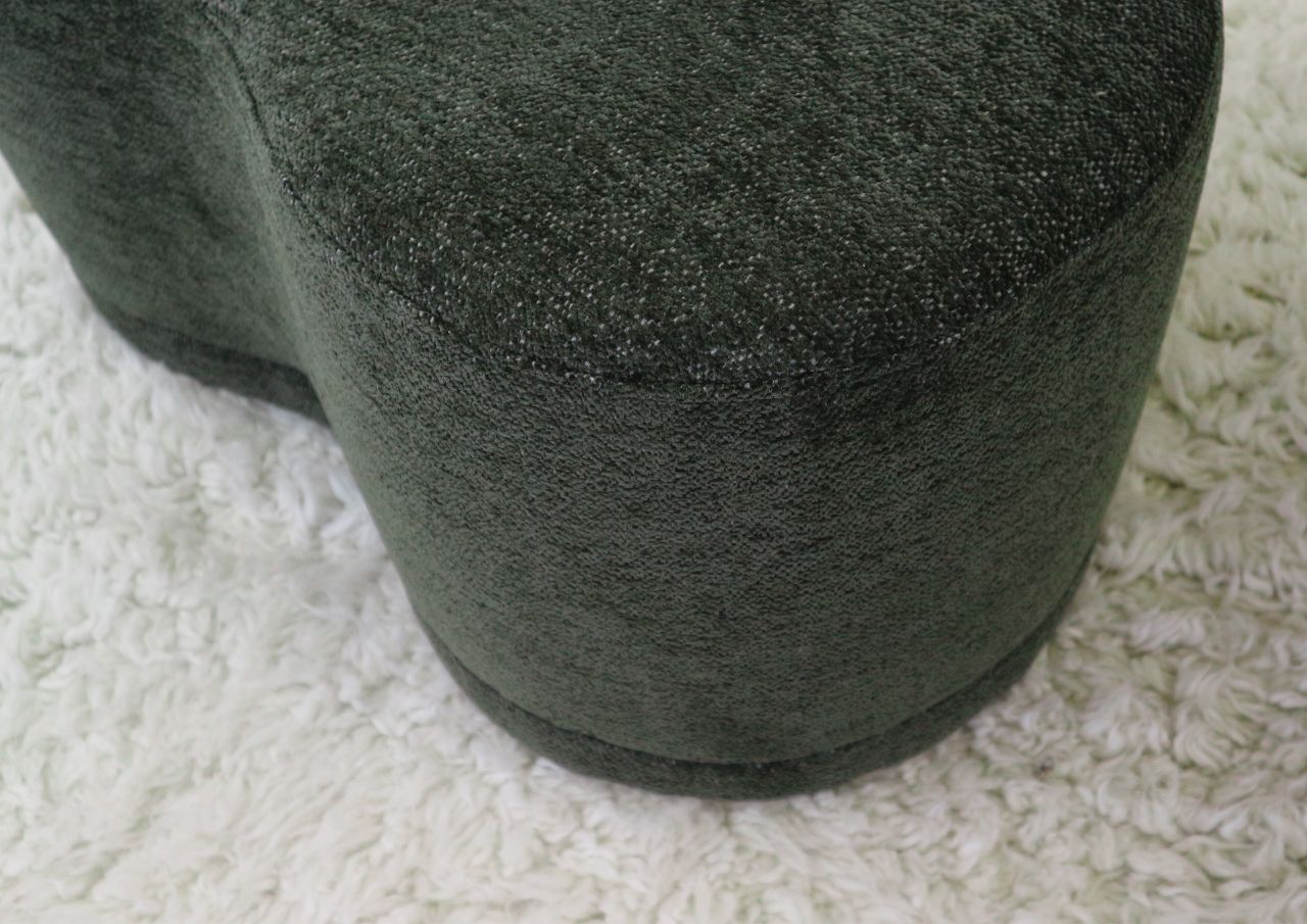 color sample #23 green melange