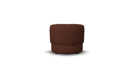 sku:PB-44CM-01-WAV|img:PB-44CM-01-WAV-IMG1.png|desc:Poef B rond (54x44 cm) #01 roest wave