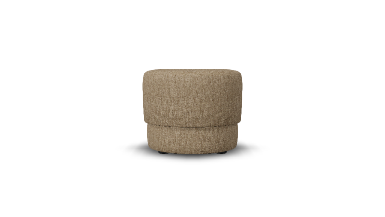 sku:PB-44CM-07-ZAN|img:PB-44CM-07-ZAN-IMG1.png|desc:Poef B rond (54x44 cm)  #07 zand melange