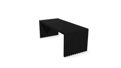 X2 bijzettafel zwart 45 cm