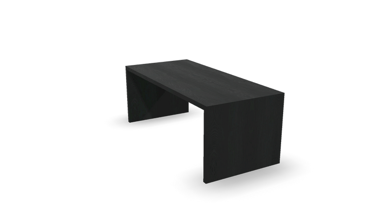 X6 bijzettafel zwart 45 cm