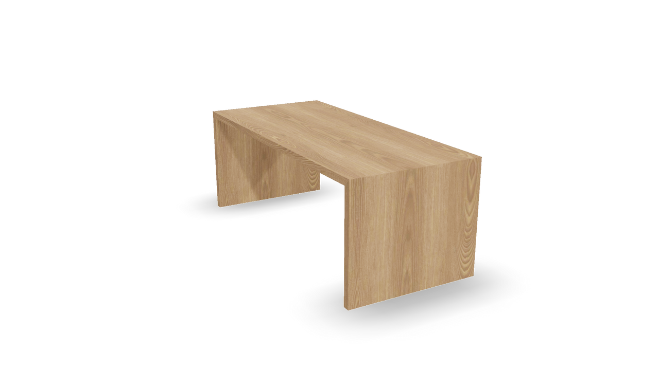 X6 bijzettafel naturel eiken 45 cm