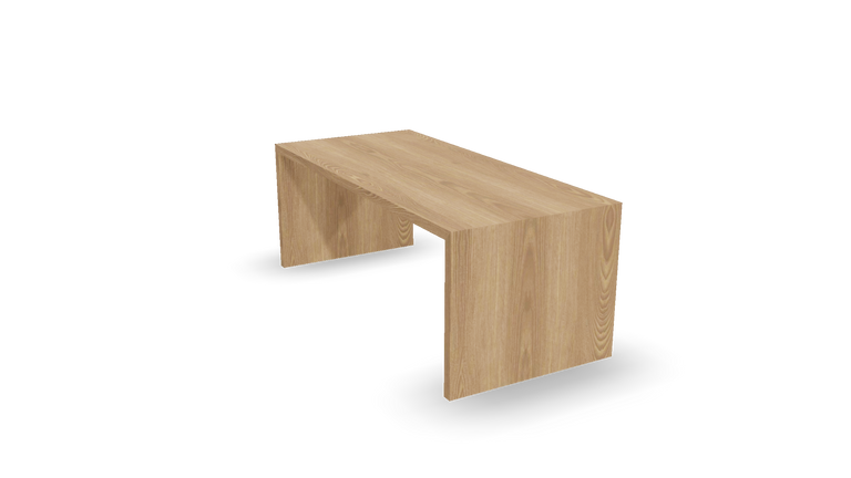 X6 bijzettafel naturel eiken 45 cm