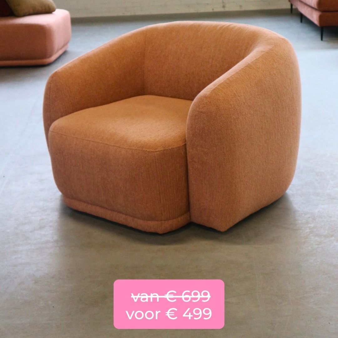 bank showroommodeluitverkoop x6 ecru melange