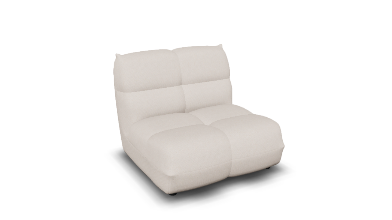 sku:X1-E02_-15-ECR|img:X1-E02_-15-ECR-IMG2.png|desc:X1 1-zitselement (105x110cm) element 2 #15 ecru uni