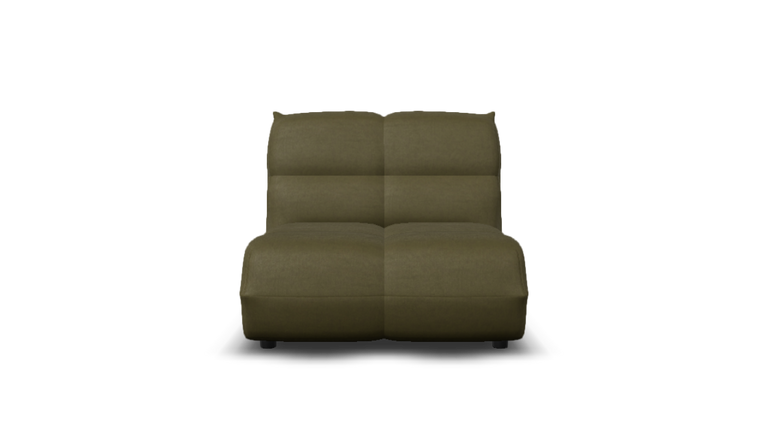 sku:X1-E02_-16-OLI|img:X1-E02_-16-OLI-IMG1.png|desc:X1 1-zitselement (105x110cm) element 2 #16 olijfgroen velours