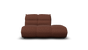 sku:X1-E05_-01-WAV|img:X1-E05_-01-WAV-IMG1.png|desc:X1 open lounge rug links (158x110cm) element 5 #01 roest wave