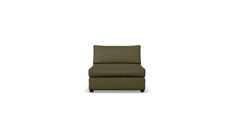 sku:X2-E02_-16-OLI|img:X2-E02_-16-OLI-IMG1.png|desc:X2 1-zitselement (100x110cm) element 2 #16 olijfgroen velours