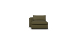 sku:X2-E07_-16-OLI|img:X2-E07_-16-OLI-IMG1.png|desc:X2 chaise longue links (120x170cm) element 7 #16 olijfgroen velours