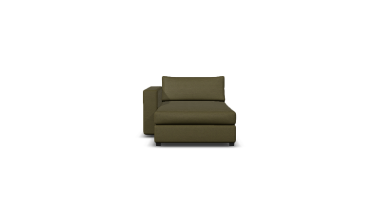 sku:X2-E07_-16-OLI|img:X2-E07_-16-OLI-IMG1.png|desc:X2 chaise longue links (120x170cm) element 7 #16 olijfgroen velours