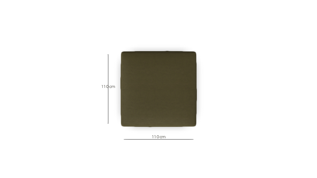 sku:X2-E10_-16-OLI|img:X2-E10_-16-OLI-IMG4.png|desc:X2 hocker vierkant (110x110cm) element 10 #16 olijfgroen velours