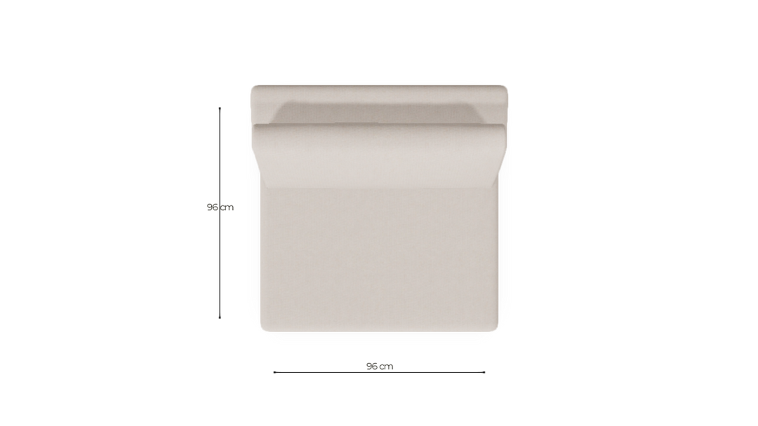 sku:X3-E02_-15-ECR|img:X3-E02_-15-ECR-IMG4.png|desc:X3 1-zitselement (96x96cm) element 2 #15 ecru uni