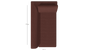 sku:X3-E07_-02-BUR|img:X3-E07_-02-BUR-IMG4.png|desc:X3 chaise longue links (96x170cm) element 7 #02 burgundy