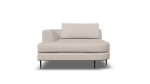 sku:X3-E16_-10-OFF|img:X3-E16_-10-OFF-IMG1.png|desc:X3 chaise longue rond links (133x140cm) element 16 #10 off white melange