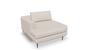 sku:X3-E16_-10-OFF|img:X3-E16_-10-OFF-IMG2.png|desc:X3 chaise longue rond links (133x140cm) element 16 #10 off white melange