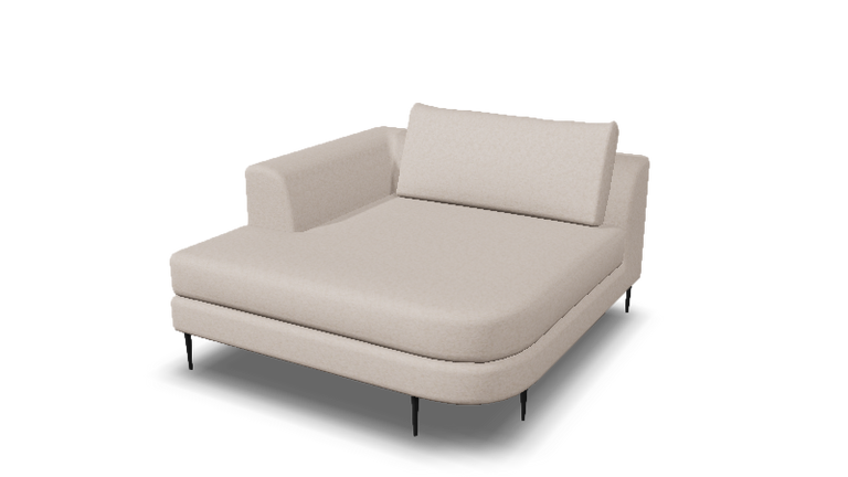 sku:X3-E16_-10-OFF|img:X3-E16_-10-OFF-IMG3.png|desc:X3 chaise longue rond links (133x140cm) element 16 #10 off white melange
