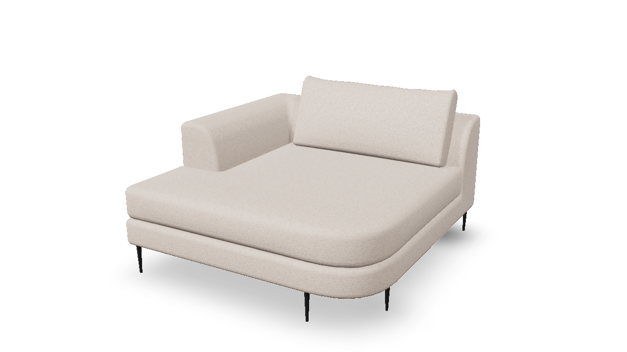 sku:X3-E16_-10-OFF|img:X3-E16_-10-OFF-IMG3.png|desc:X3 chaise longue rond links (133x140cm) element 16 #10 off white melange