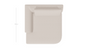 sku:X3-E16_-10-OFF|img:X3-E16_-10-OFF-IMG4.png|desc:X3 chaise longue rond links (133x140cm) element 16 #10 off white melange