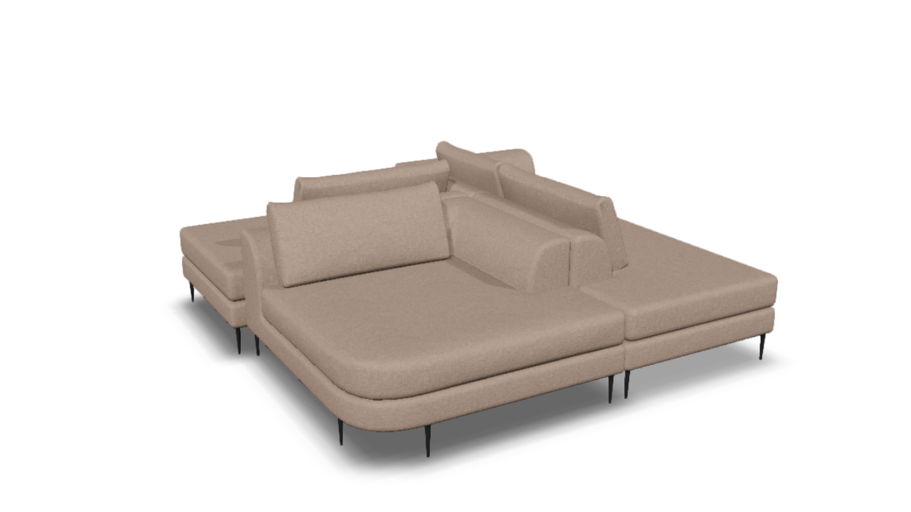 sku:X3-MSTL-17-WAR|img:X3-MSTL-17-WAR-IMG2.png|desc:X3 Madly Set T links #17 warmbeige uni