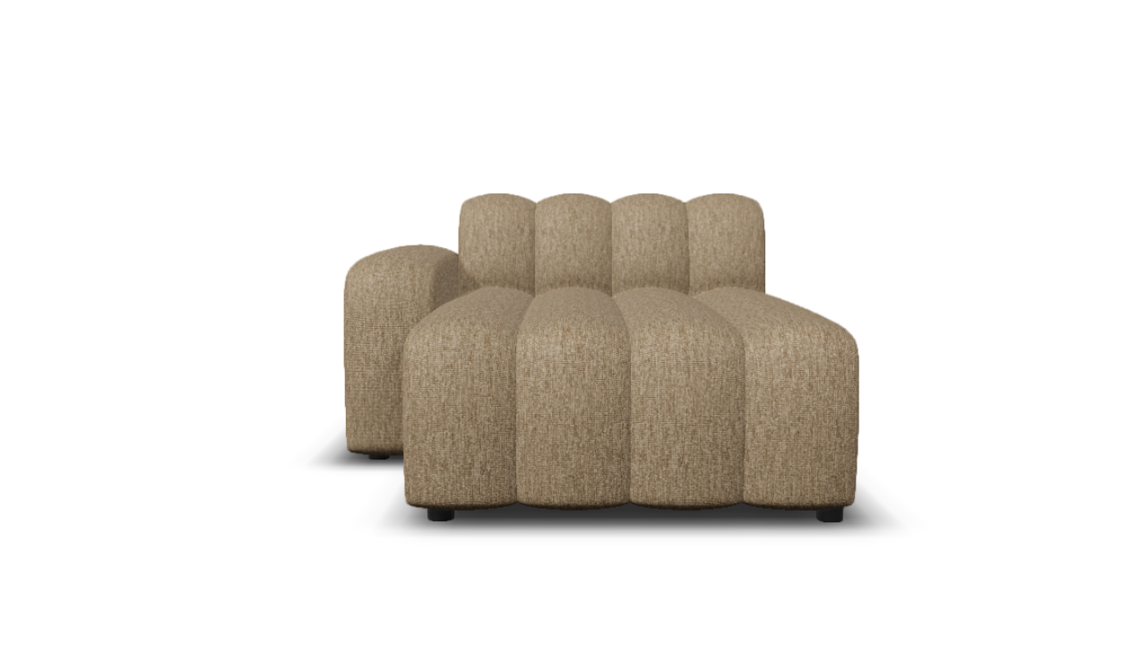 sku:X4-E07_-07-ZAN|img:X4-E07_-07-ZAN-IMG1.png|desc:X4 chaise longue links (125x163cm) element 7 #07 zand melange