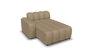 sku:X4-E07_-07-ZAN|img:X4-E07_-07-ZAN-IMG2.png|desc:X4 chaise longue links (125x163cm) element 7 #07 zand melange