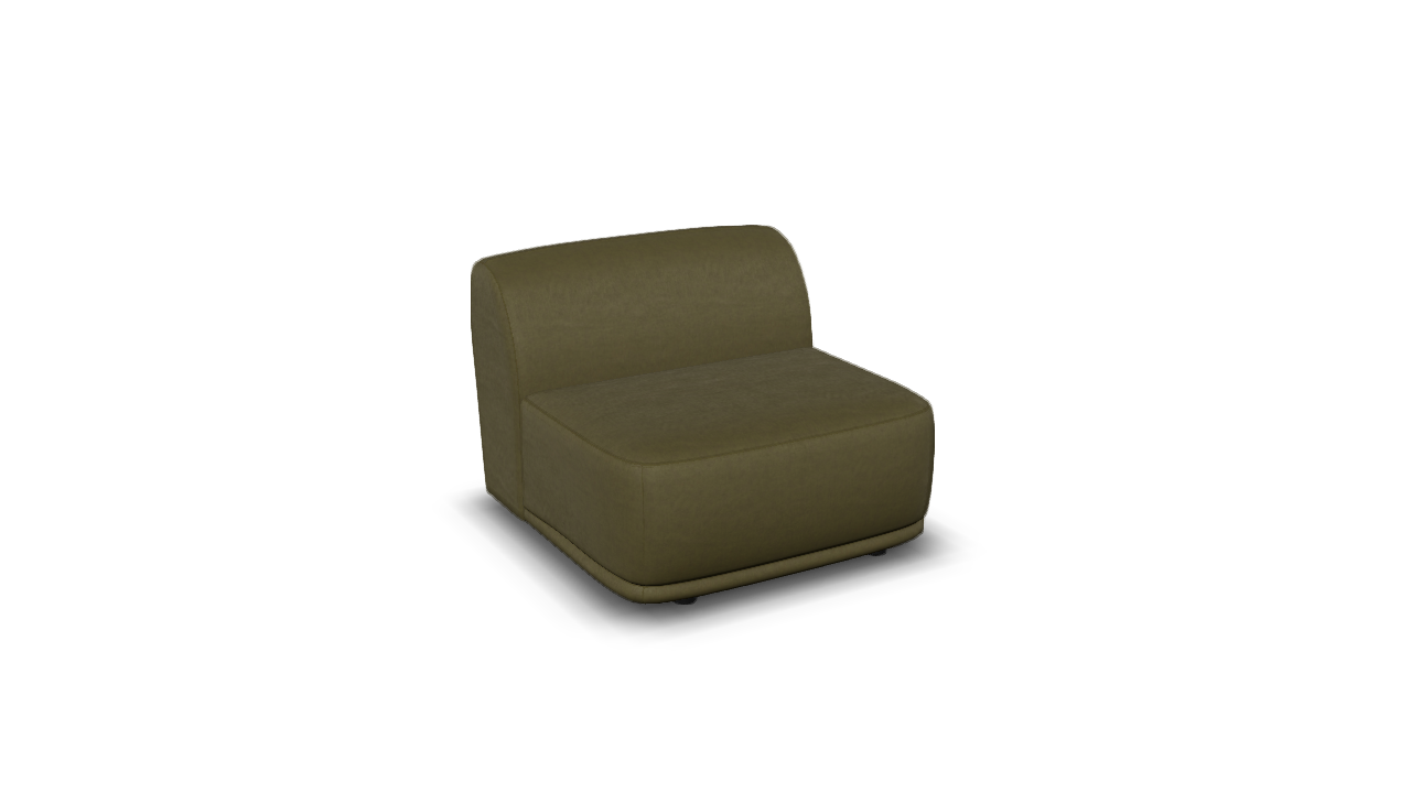 sku:X5-E02_-16-OLI|img:X5-E02_-16-OLI-IMG2.png|desc:X5 1-zitselement (92x96cm) element 2 #16 olijfgroen velours