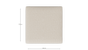 sku:X6-E10_-09-BEI|img:X6-E10_-09-BEI-IMG4.png|desc:X6 hocker vierkant (103x103cm) element 10 #09 beige melange