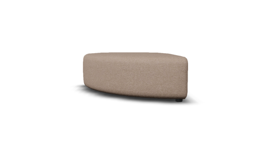 sku:X6-E12A-17-WAR|img:X6-E12A-17-WAR-IMG1.png|desc:X6 hocker kwart rond links (103x103cm) element 12A #17 warmbeige uni