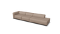 sku:X6-MSGL-17-WAR|img:X6-MSGL-17-WAR-IMG3.png|desc:X6 Madly Set G links #17 warmbeige uni