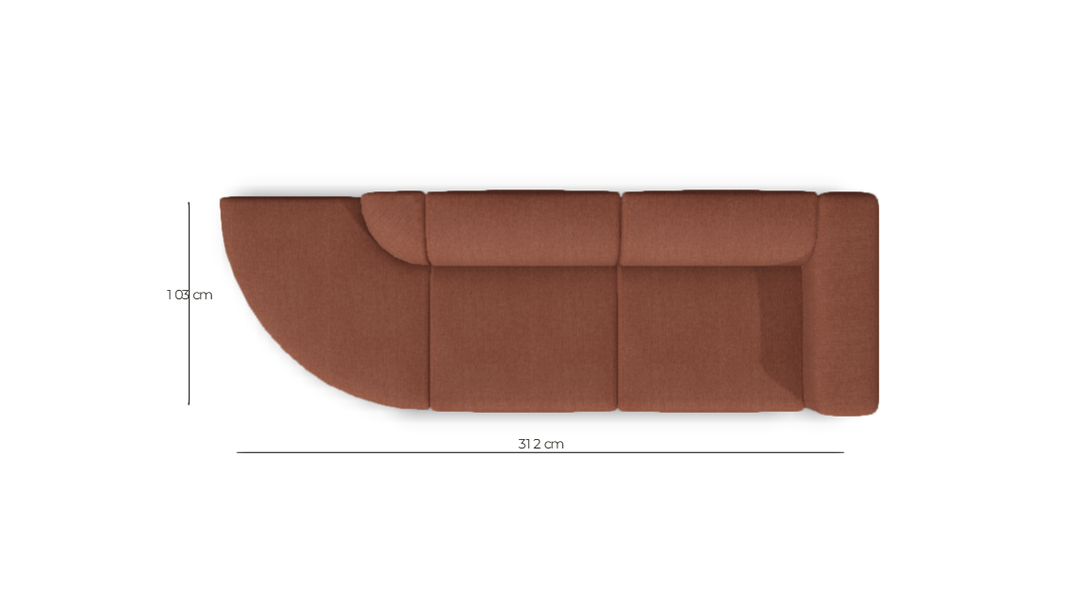 sku:X6-MSMR-05-ROE|img:X6-MSMR-05-ROE-IMG4.png|desc:X6 Madly Set M rechts #05 roest bruin uni