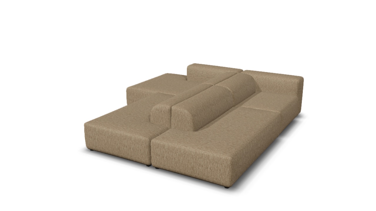 sku:X6-MSNL-07-ZAN|img:X6-MSNL-07-ZAN-IMG3.png|desc:X6 Madly Set N links #07 zand melange