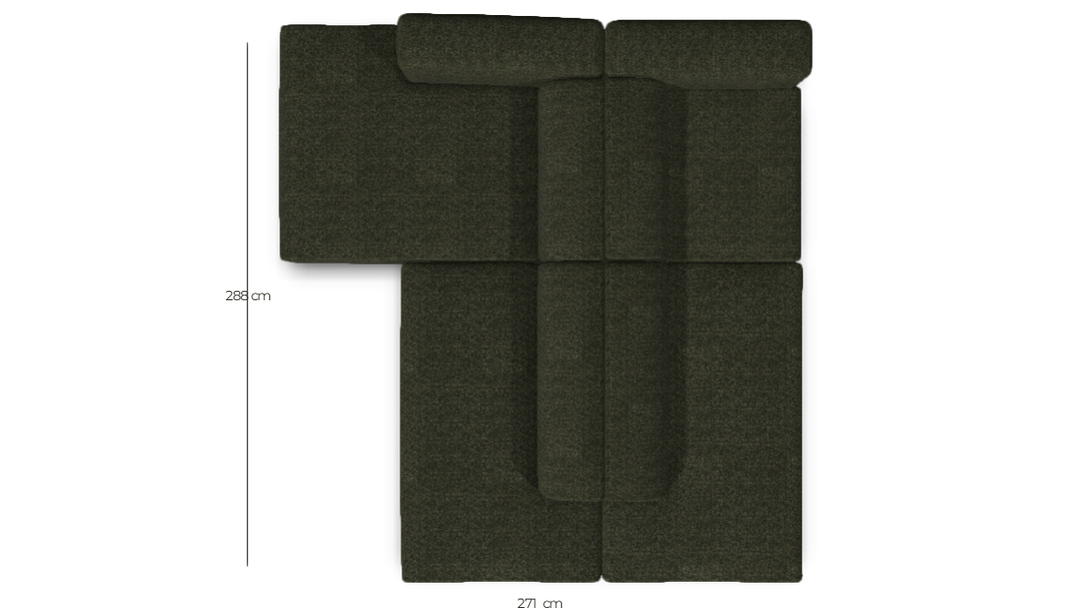 sku:X6-MSNL-23-MEL|img:X6-MSNL-23-MEL-IMG4.png|desc:X6 Madly Set N links #23 groen melange