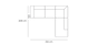 sku:X6-MSRL-01-WAV|img:X6 set R links.png|desc:X6 Set R links #01 roest wave