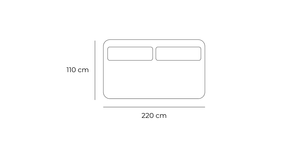 sku:XU-E220-01-WAV|img:XU-E220-01-WAV-IMG4.png|desc:XU Ultimo Daybed XL (220x110x43) #01 roest wave