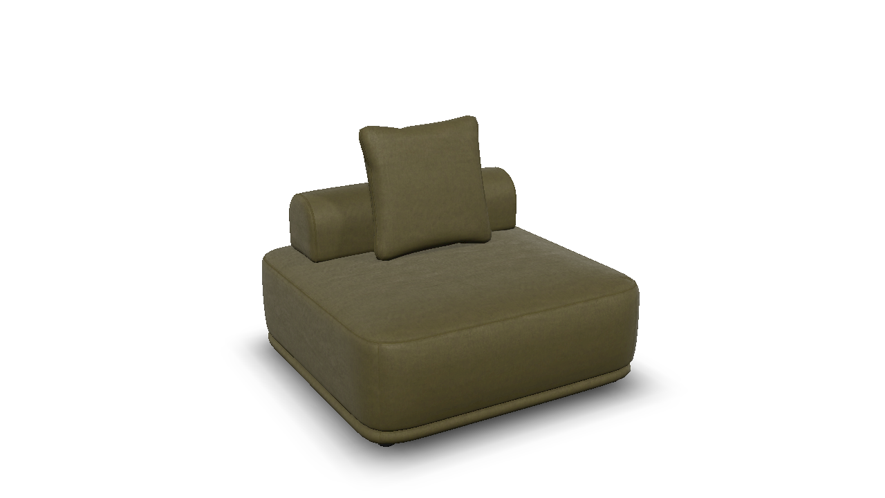 sku:XU-SETL-16-OLI|img:XU-SETL-16-OLI-IMG2.png|desc:XU Ultimo daybed SET L (110x110) #16 olijfgroen velours