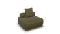 sku:XU-SETL-16-OLI|img:XU-SETL-16-OLI-IMG2.png|desc:XU Ultimo daybed SET L (110x110) #16 olijfgroen velours