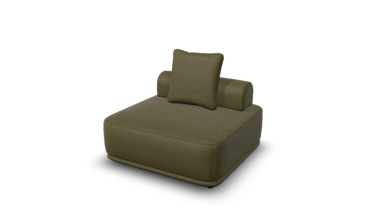 sku:XU-SETL-16-OLI|img:XU-SETL-16-OLI-IMG3.png|desc:XU Ultimo daybed SET L (110x110) #16 olijfgroen velours